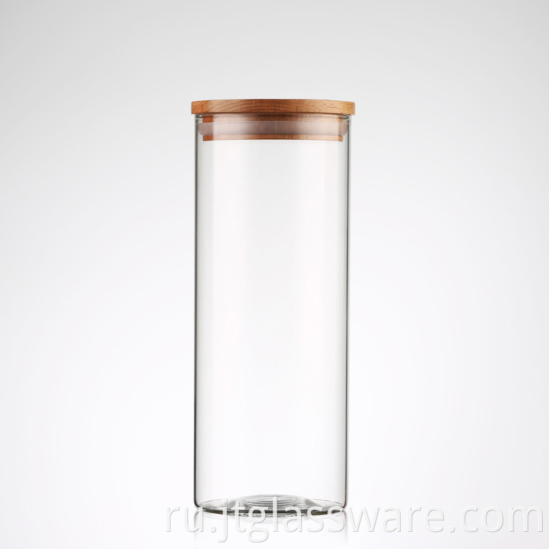 White Glass Jar